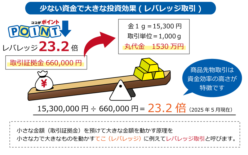 レバレッジ（てこ）の原理