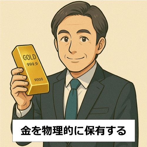 金の現物保有