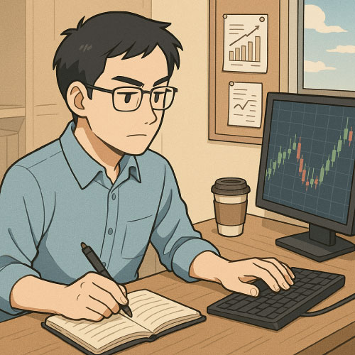 冷静なトレーダー